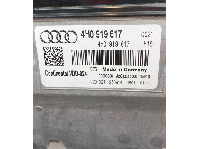 Дисплей    4H0919617, 00000000   Audi A8 S8 D4 4H