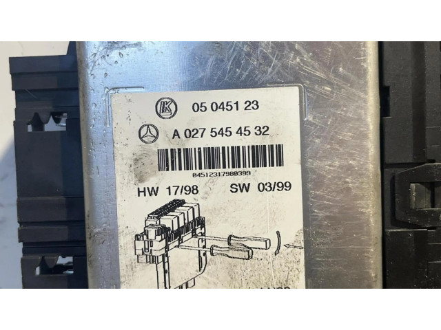   Pojistková skříňka A0275454532   Mercede-Benz S W220 