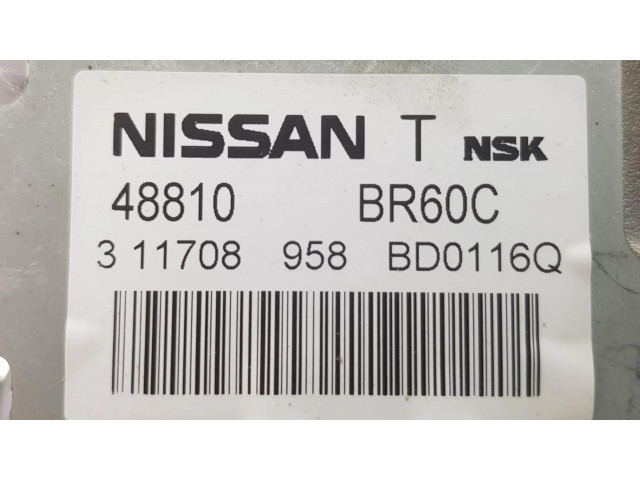 Руль Nissan Qashqai  2006-2010 года 48811BR61A, D8080EY40B      