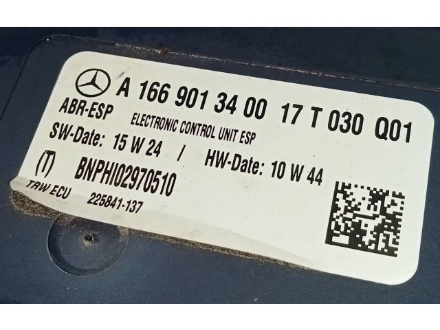 Jednotka ABS A1664310600, P3-B9-15-3   Mercedes-Benz GLE (W166 - C292) 2017