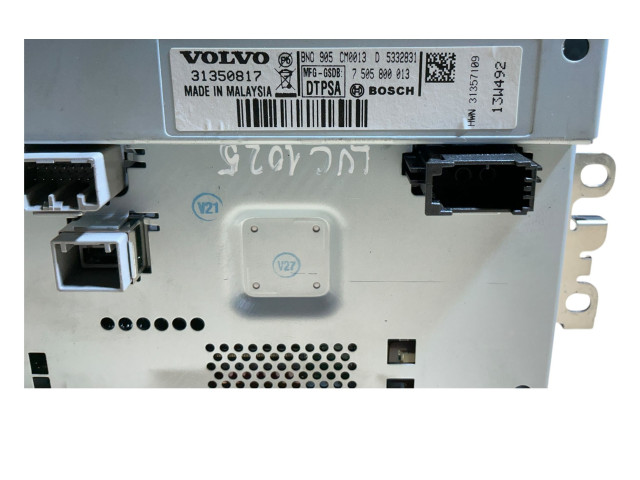 Дисплей    31350817, 7505800013   Volvo V40 Cross country