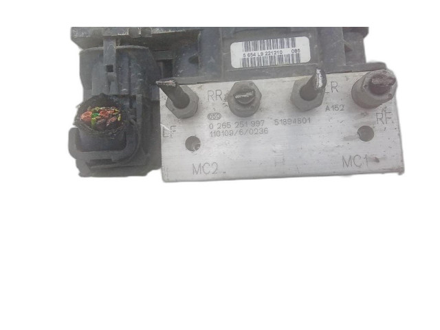 Блок управления АБС 026525199751884801, 026525199751884801   Fiat Punto Evo
