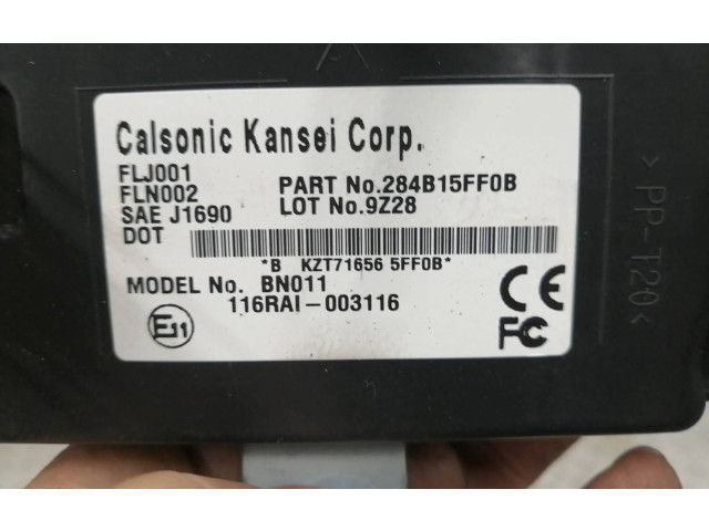 Řídící jednotka 284B15FF0B, KZT71656   Nissan Micra K14 2020
