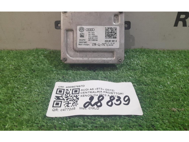 Модуль фонарей 4G0907697D, 4G0907697D   Audi A5 8T 8F