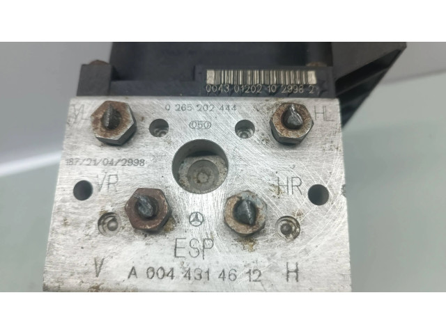 Jednotka ABS A0044314612, 0265202444   Mercede-Benz S W220 2001