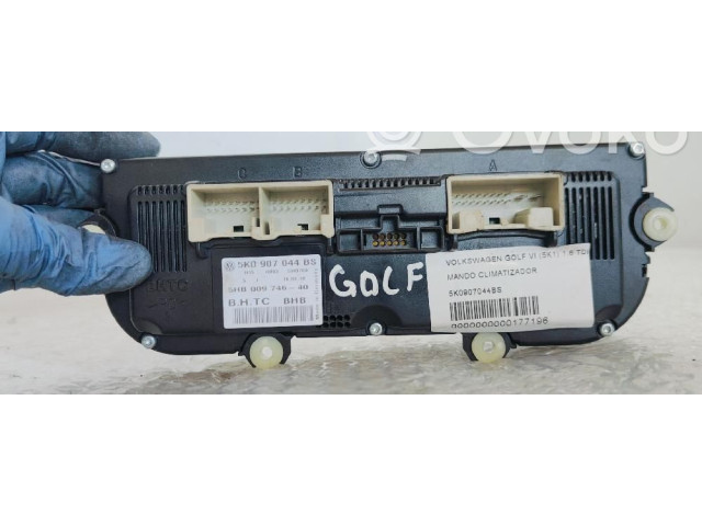 Блок управления климат-контролем 5K0907044BS   Volkswagen Golf VI
