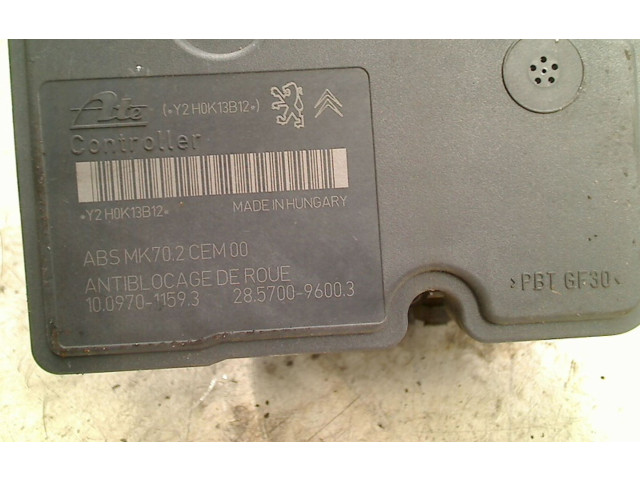 Jednotka ABS 9665343980, 9665343980   Peugeot 207 2010