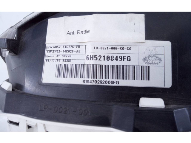 Přístrojová deska  Land Rover Freelander 2 - LR2 2011 6H5210849FG, E3-B3-19-1  