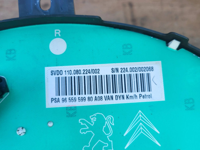 Панель приборов A2C53045317, 224002002068   Peugeot 1007       