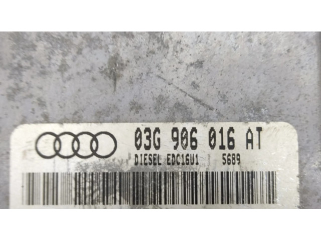 Блок управления двигателя 03G906016, 03G906016AT   Audi A3 S3 8P