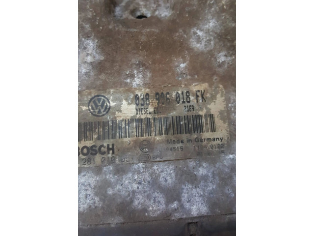 Řídící jednotka 038906018FK, 0281010851   Volkswagen Caddy 2000