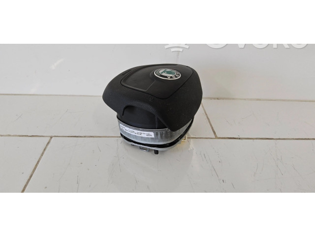 Подушка безопасности водителя 5J0880201H, 61872050A   Skoda Fabia Mk2 (5J)