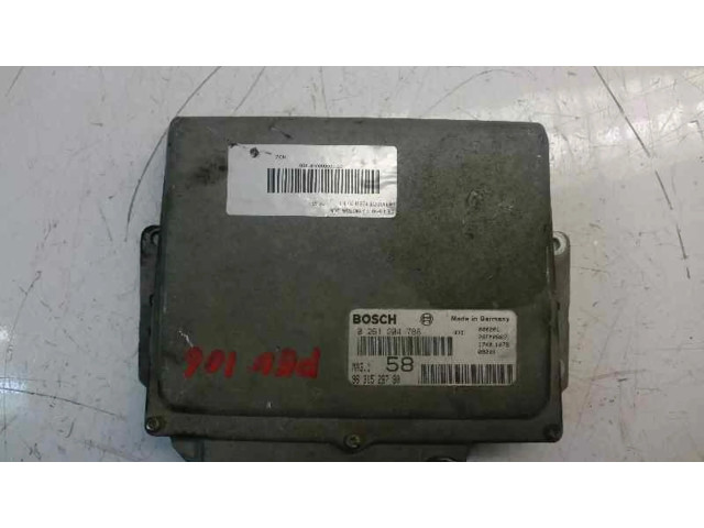 Řídící jednotka 0261204788, 398   Peugeot 106 1996