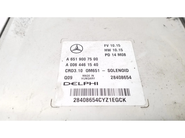 Блок управления двигателя A6519007500   Mercedes-Benz SLK R172