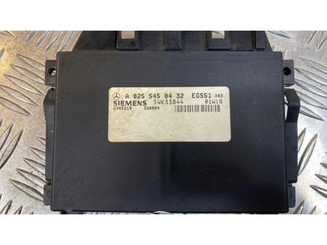 Блок управления коробкой передач A0255450432, 5WK33844   Mercedes-Benz C W203