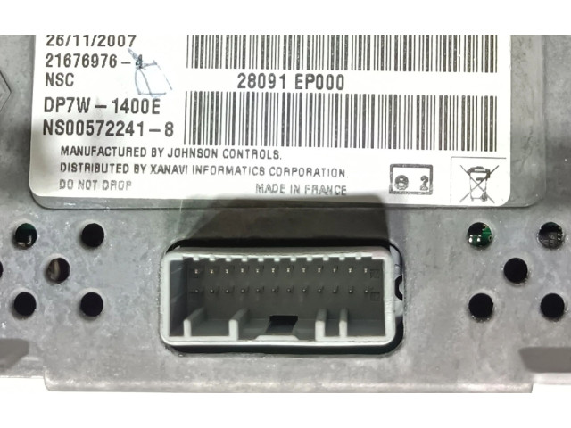 Дисплей    NS005722418, 28091EP000   Nissan Qashqai+2