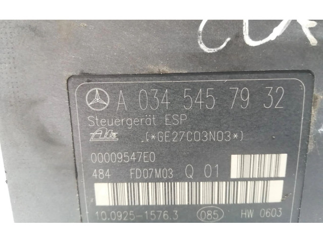 Блок управления АБС    Mercedes-Benz C W203