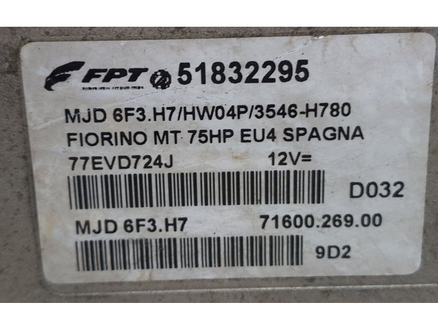 Řídící jednotka 51832295, 178301   Fiat Qubo 2009