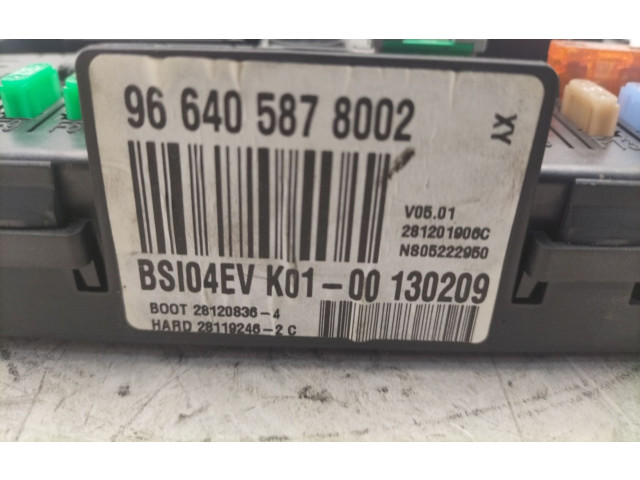 Pojistková skříňka Řídící jednotka BSM 6580RP   Peugeot 308 2009