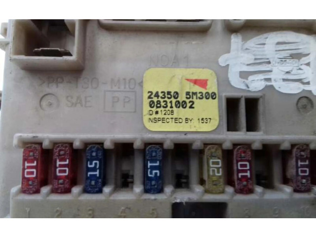   Pojistková skříňka 243505M300   Nissan Almera 