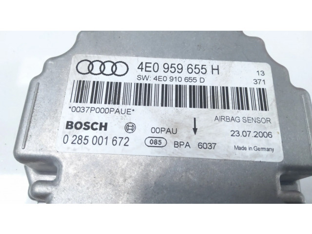 Блок подушек безопасности 4E0959655   Audi A8 S8 D3 4E