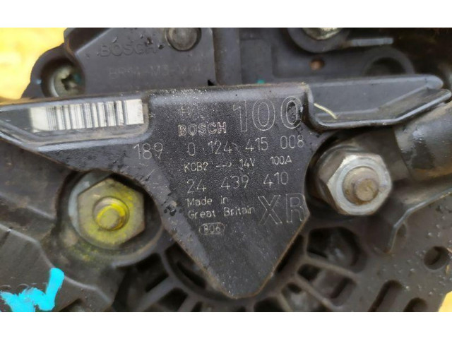 Генератор 0124415008   Opel Vectra A      