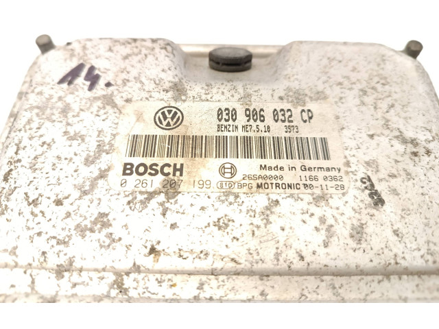 Блок управления двигателя 030906032CP, 26SA0000   Volkswagen Lupo