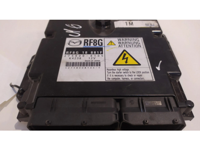 Řídící jednotka RF8G18881F, 2758028105   Mazda 6 2006