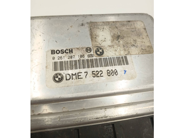 Řídící jednotka 7522800, 0261207106   BMW X5 E53 2002