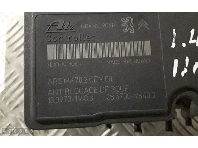 Jednotka ABS 10020701574   Peugeot 207 2011