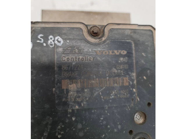 Jednotka ABS 8671224, 5WK84002   Volvo S80 2004