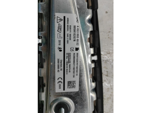 Подушка безопасности двери    Smart ForFour II W453