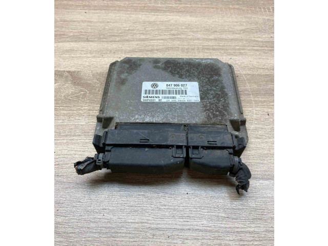 Блок управления двигателем ECU 047906027, 5WP433102   Volkswagen Lupo