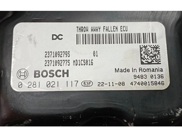 Řídící jednotka 237109279S   Renault Clio V 2022