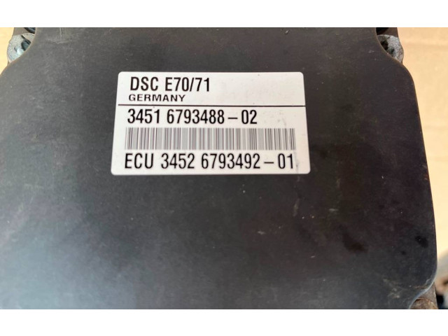 Jednotka ABS 6793492, 6793488   BMW X5 E70 2012