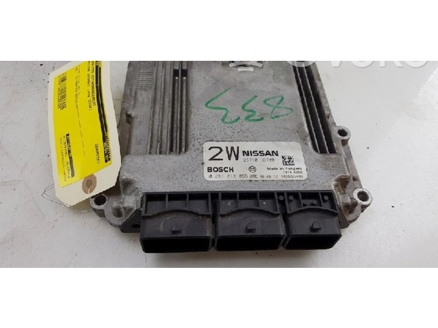 Řídící jednotka 23710JD78B, 0281013855   Nissan Qashqai 2008