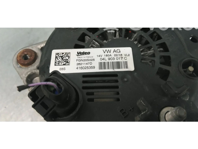 Генератор 04L903017C, 04L903017A   Audi A6 S6 C7 4G      
