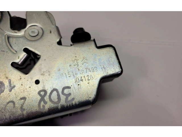 Zámek zadních dveří 9151497499   Peugeot 308 2020