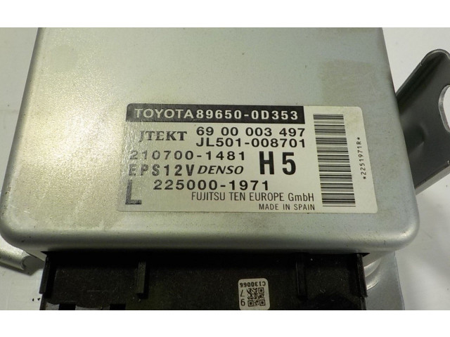 Блок управления 896500D353, JL501008701   Toyota Yaris