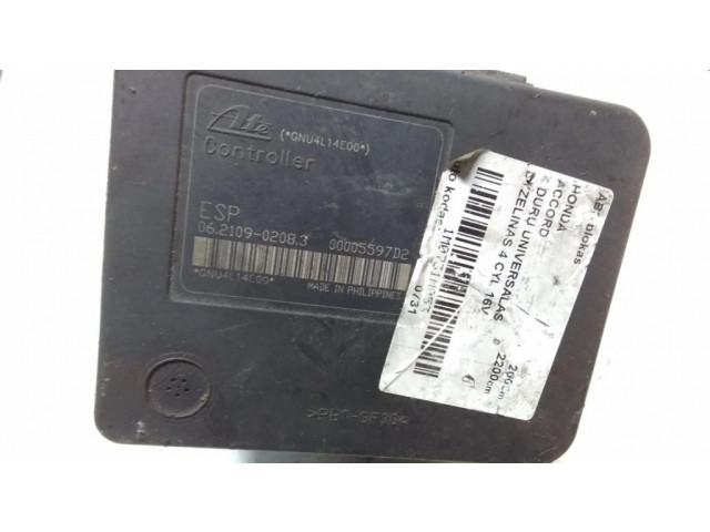 Блок АБС 57110SEGE550M1, 06210201204   Honda  Accord  2003-2007 года