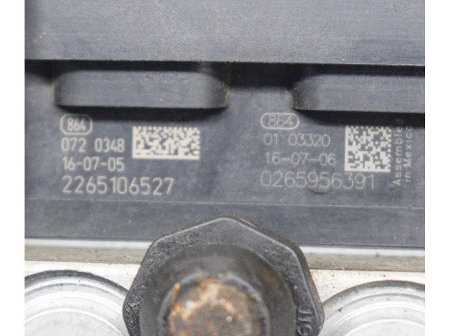 Jednotka ABS 2265106527, 0265956391   Tesla Model X 2016