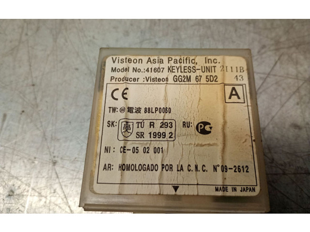 Блок управления GG2M675D2, 41607VISTEON   Ford Ranger