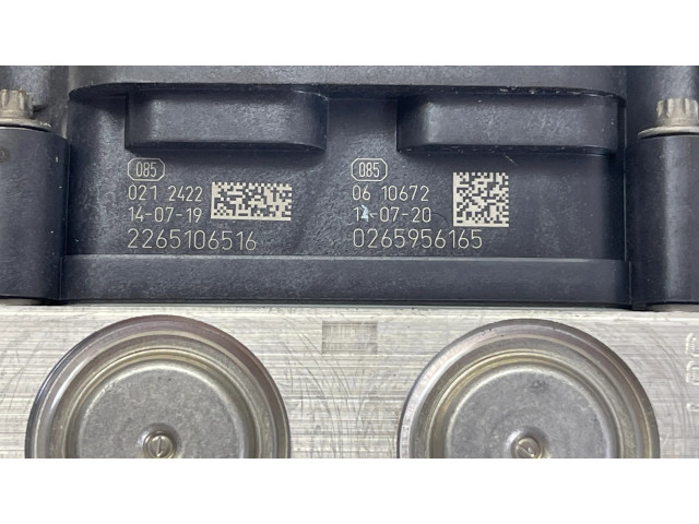 Jednotka ABS 0265956165, 476603ZL0B   Nissan Pulsar 2014