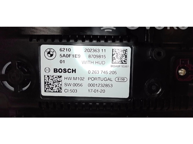 Přístrojová deska  BMW 3 G20 G21 2021 5A30916  