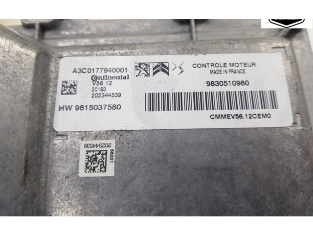 Řídící jednotka 9815037580, 9815037580   Opel Corsa F 2020