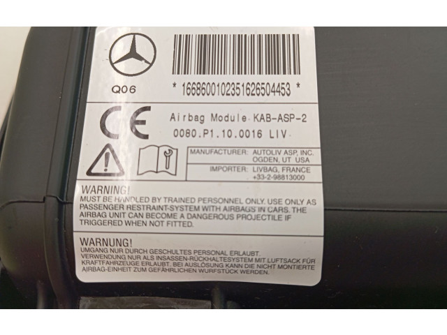 Подушка безопасности для колен A166860010235   Mercedes-Benz GLE (W166 - C292)