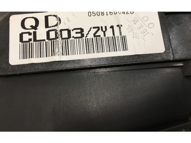 Přístrojová deska  Infiniti FX 2005 G11206A03000, 0508160042B  