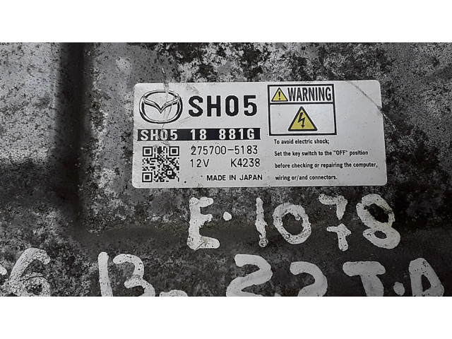 Řídící jednotka 2757005183   Mazda 6 2013