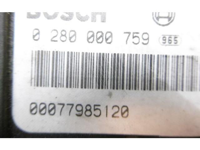 Řídící jednotka 00077985120, 00077985120   Fiat Uno 1989