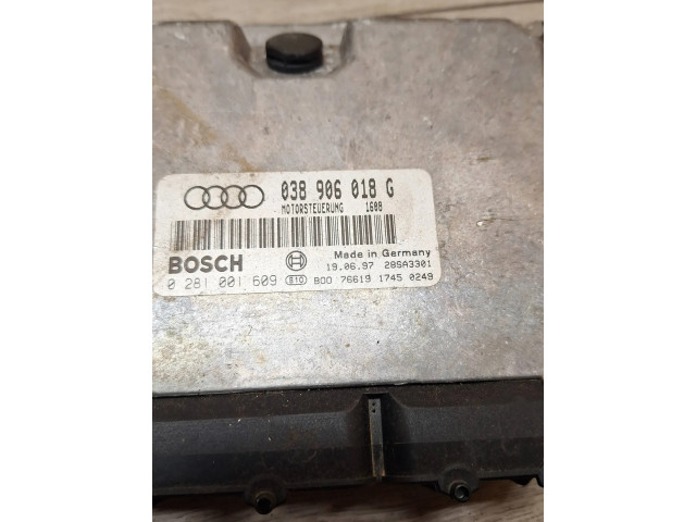 Блок управления двигателя 038906018G, 28SA3301   Audi A6 S6 C5 4B